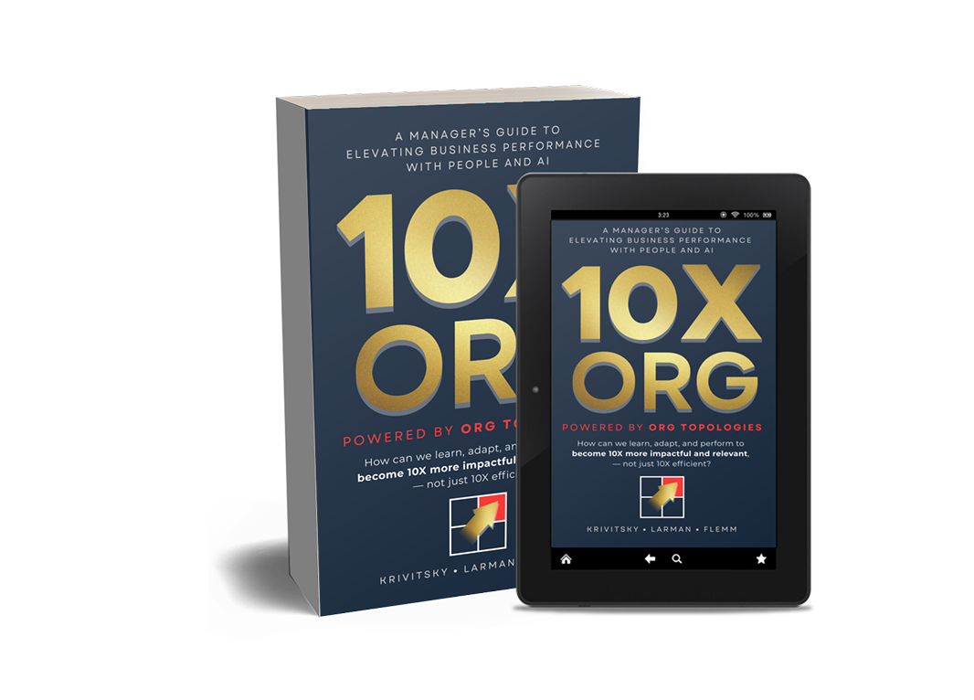 10X ORG Book - Available in Print and Digital